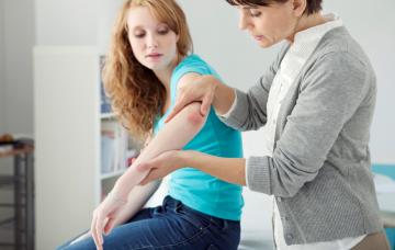 Diagnóstico de la psoriasis Diagnóstico de la psoriasis en el dermatólogo