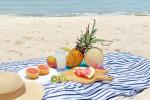 Sopas, ensaladas y frutas para la playa
