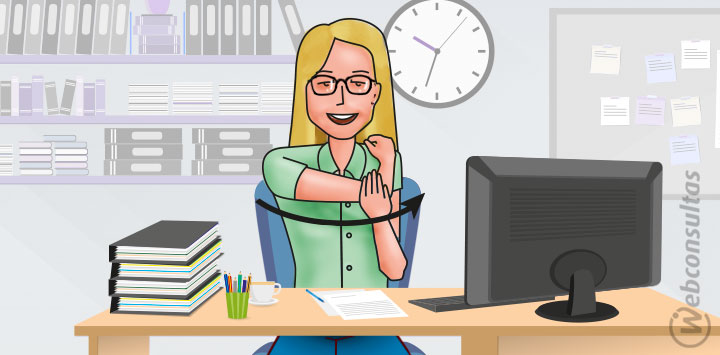 Estiramiento de la cadena lateral