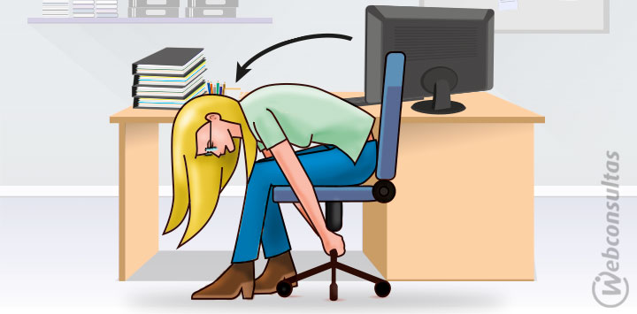 Estiramiento de la zona lumbar II