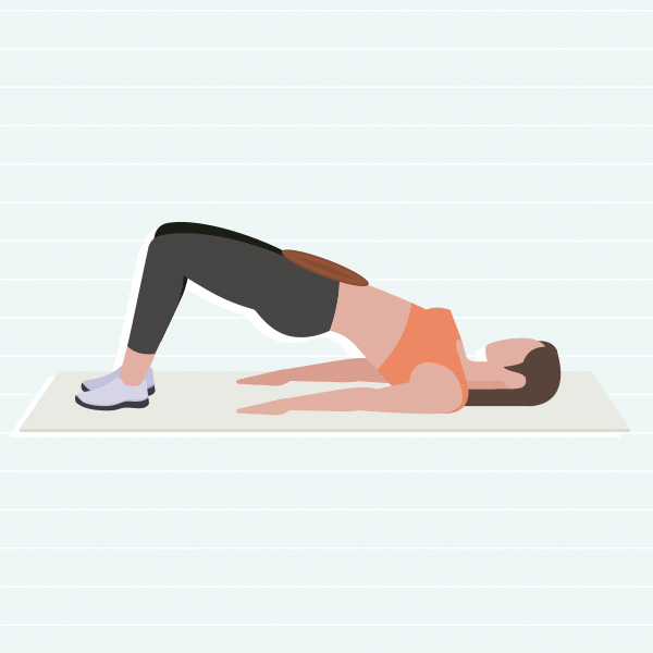 Puente para glúteos con disco