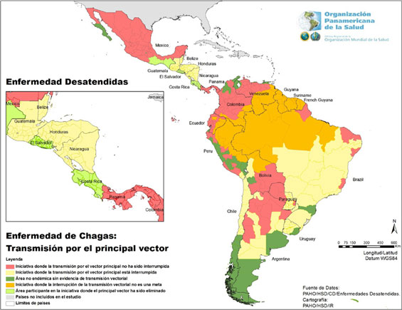 Vector de enfermedad de Chagas