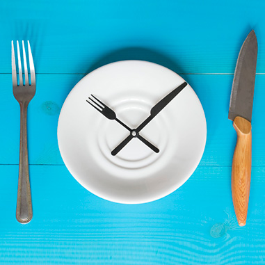 Reparte las comidas a lo largo del día