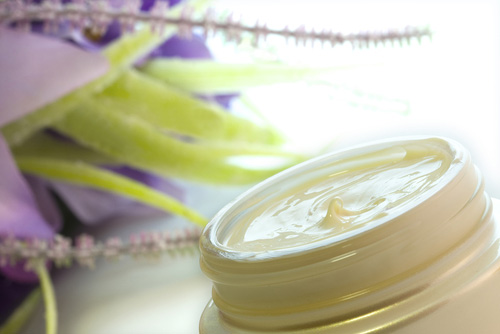 Envase de crema cosmética ecológica