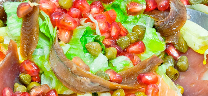 Ensalada de endibias con anchoas