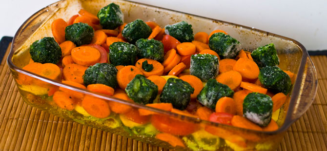 Espinacas con patata y zanahoria