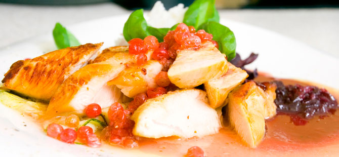 Pavo guisado con hortalizas