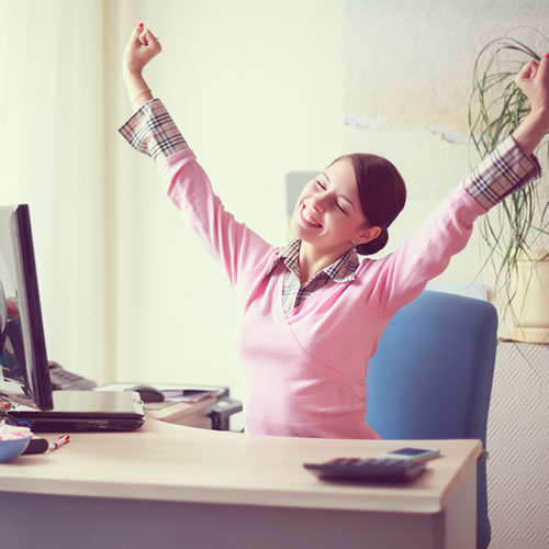 Disfruta del trabajo