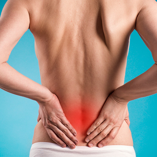 Anestesia epidural en zona lumbar