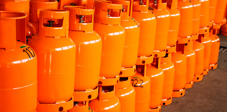 Calefacción de gas propano