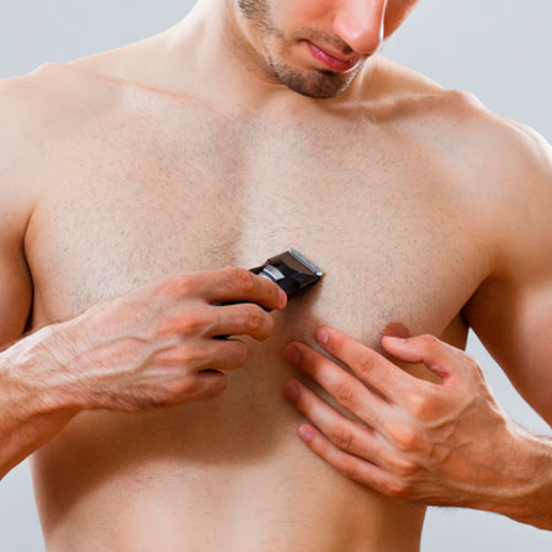 Depilación con maquinilla eléctrica