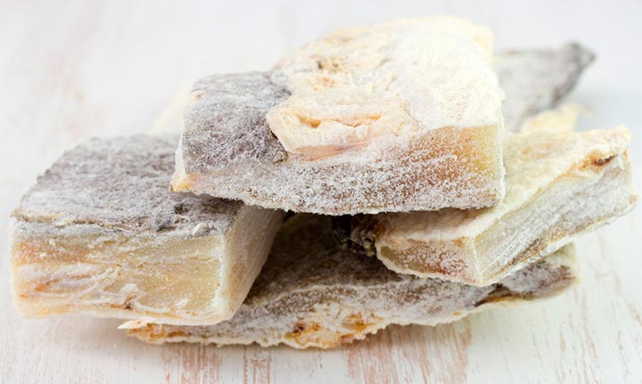 Bacalado en salazón