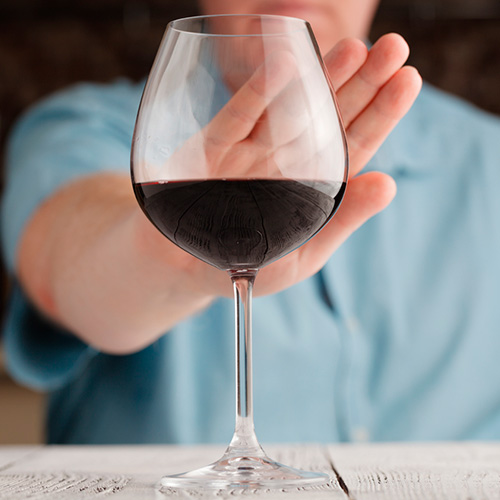 No abusar del alcohol