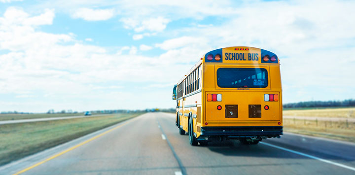 El transporte escolar