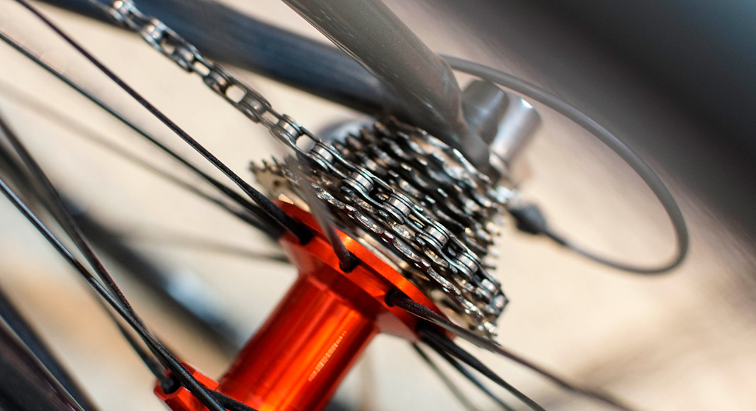 Cuadro de marchas de la bicicleta