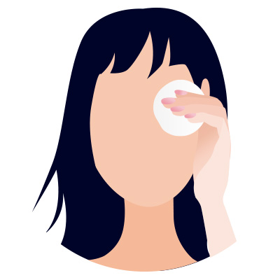 Desmaquíllate bien los ojos