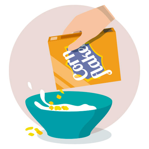 Cenar cereales