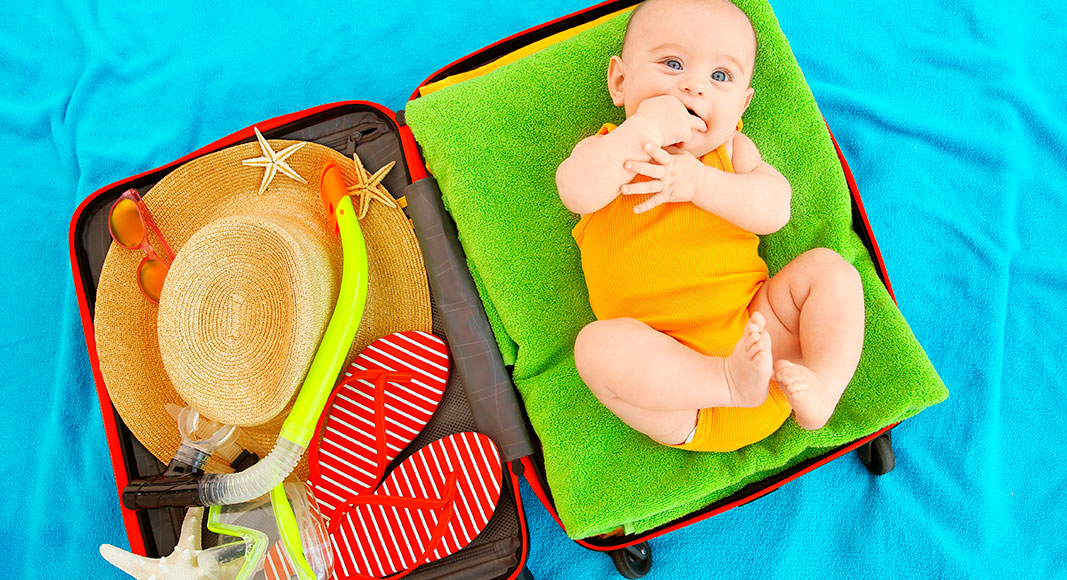 Viajar con el bebé