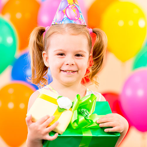 Abriendo los regalos