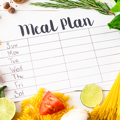 Planificación de las comidas