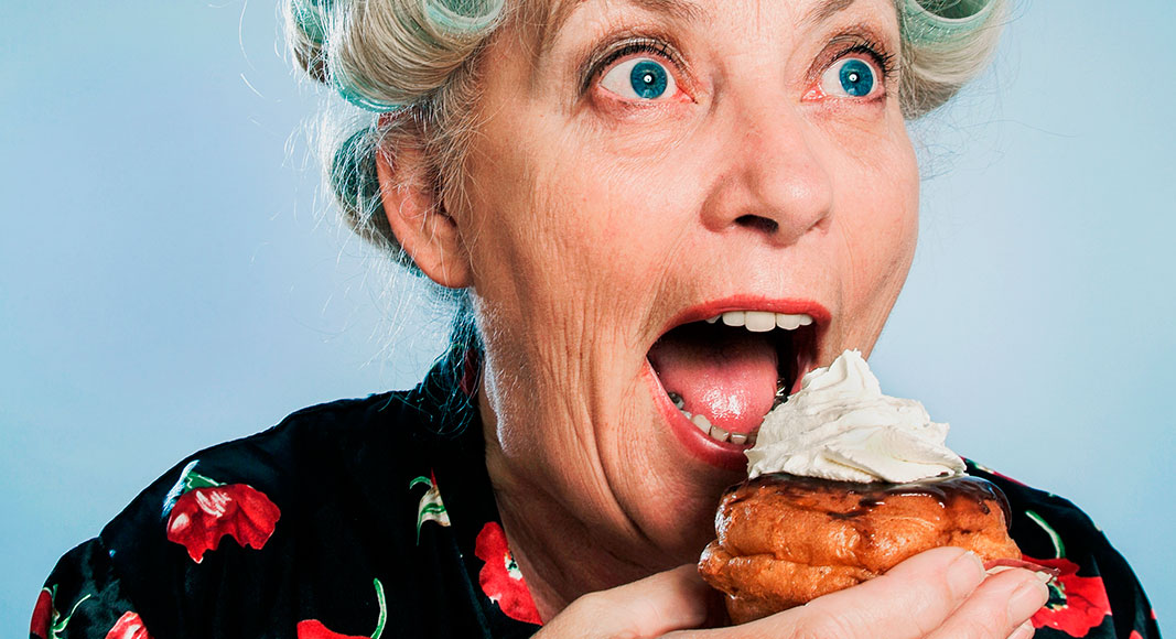 Alimentación en el adulto mayor: dulces