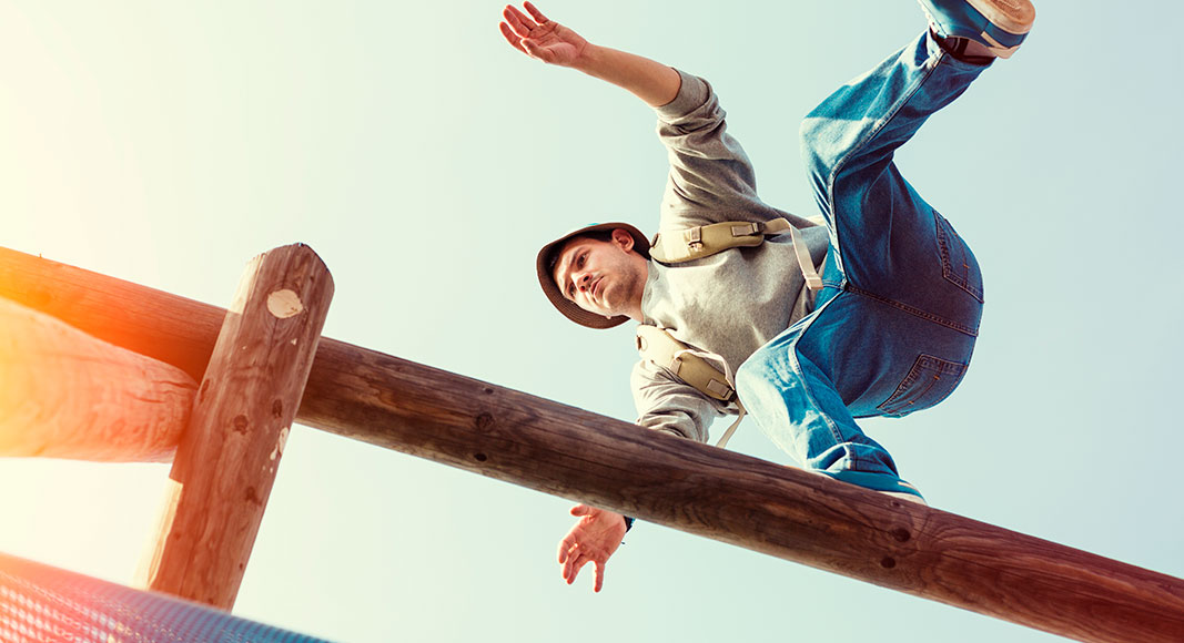 Parkour: caminar sobre los muros
