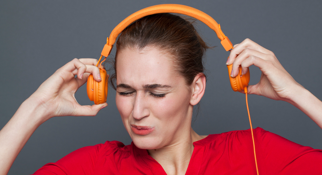 Adulto con problemas de estrés