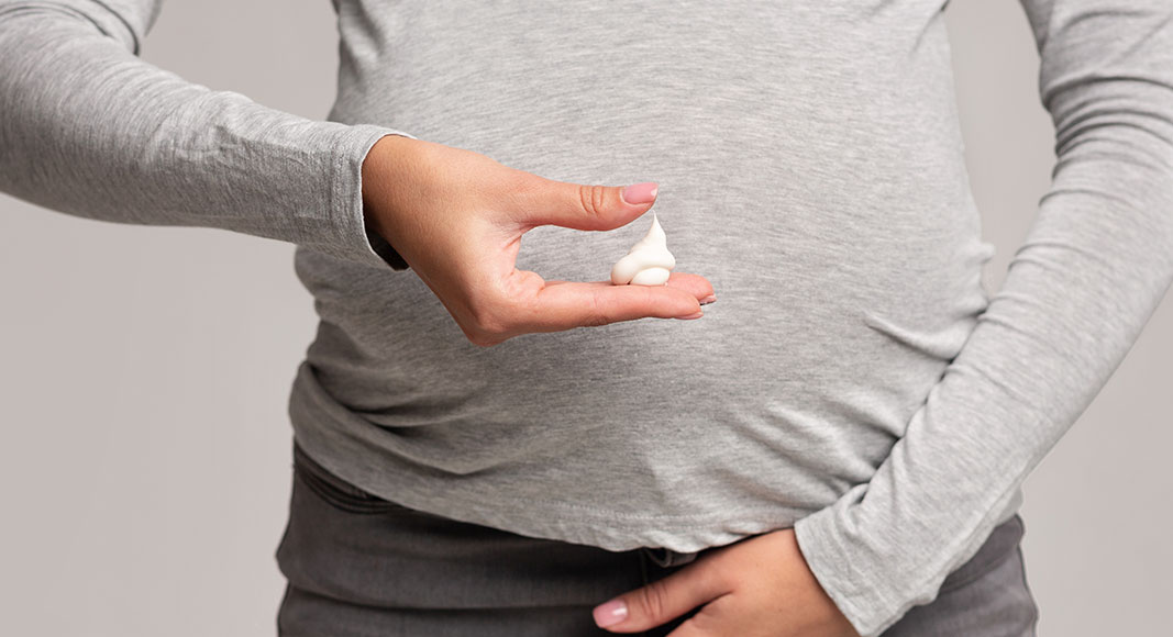 Tratamiento para detener las contracciones del útero irritable: progesterona vaginal