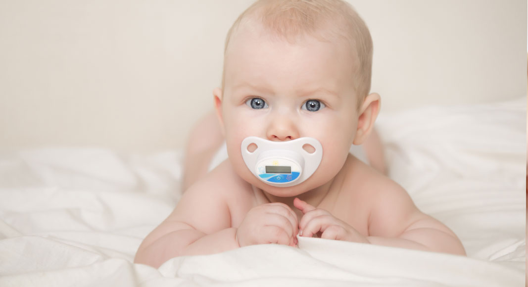 Tipos de termómetros corporales : chupete