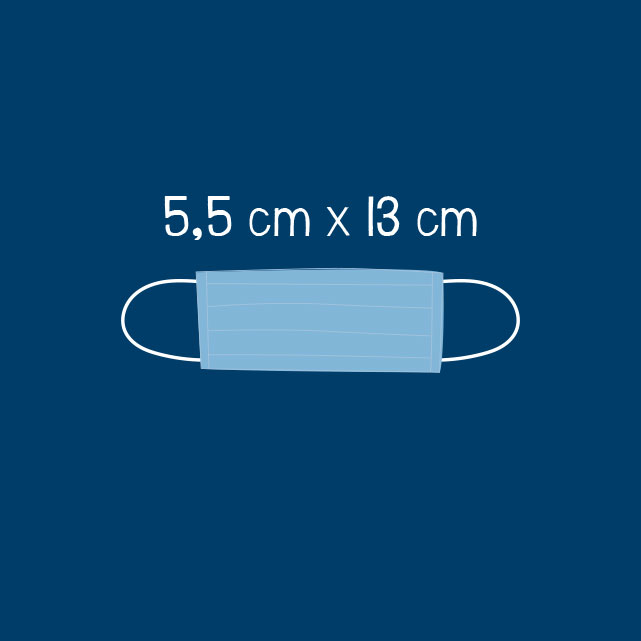 Mascarillas para niños: pequeñas