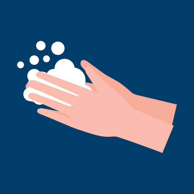 Pasos para colocarse la mascarilla en los niños: paso1