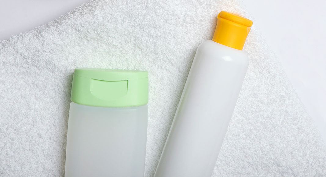 Higiene del bebé: envases de los productos