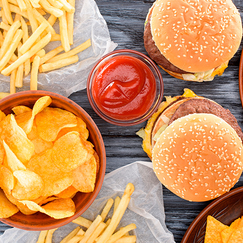 Alimentos no recomendados en la fibromialgia : comida rápida