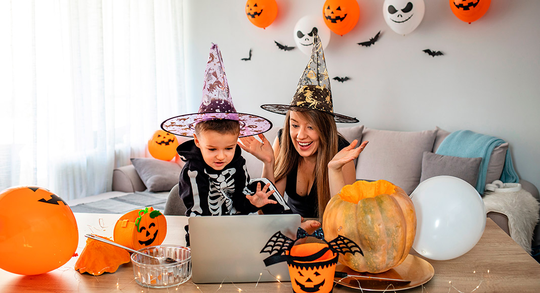 Halloween seguro en tiempos de COVID-19: fiestas online