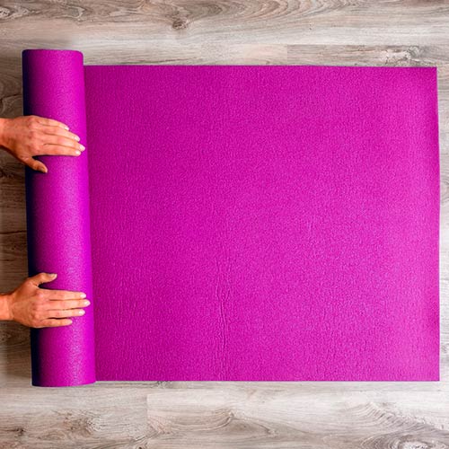 Material necesario para practicar Ballet Fit: esterilla