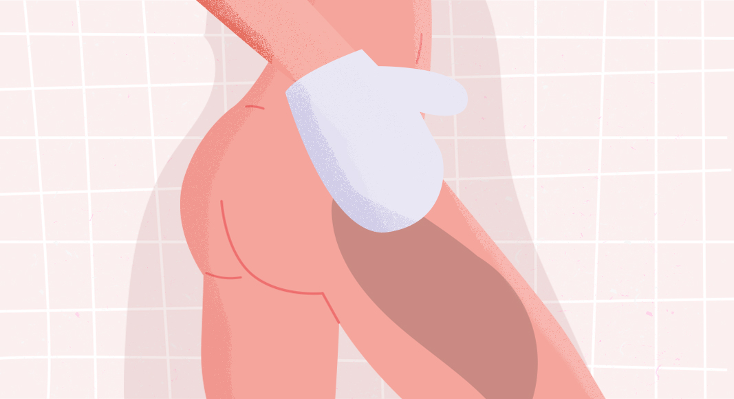 Ilustraciñón: Extender bien el autobronceador