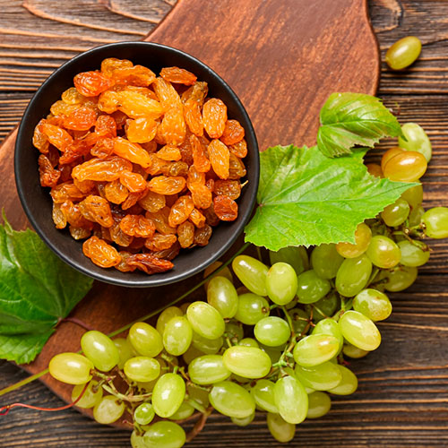 Uvas y pasas
