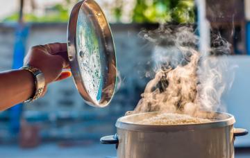 Cocinar al vapor, más sabor y menos grasa