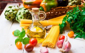 Dieta mediterránea Alimentos de la dieta mediterránea