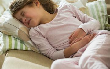 Niño con gastroenteritis aguda