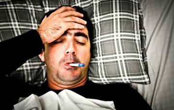 Persona enferma por hantavirus