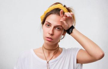 Mujer con hipotensión arterial