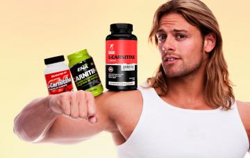 Deportista con suplemento de carnitina Qué es la carnitina