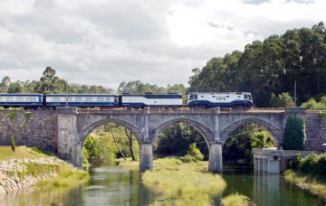 España sobre raíles Tren transcantábrico