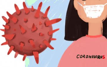 Impacto emocional del coronavirus Concepto cuarentena del coronavirus