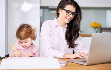 Niños y teletrabajo: ideas para sobrellevar el confinamiento Niños y teletrabajo