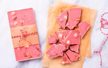 Chocolate Ruby, sabor y características del cacao rosa Cacao Ruby o chocolate rosa