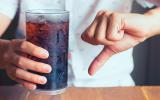 Bebida con soda y azucarada poco saludable para la esclerosis