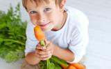 Alimentación vegetariana en niños