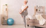 Rutina de ejercicios de equilibrio para mayores